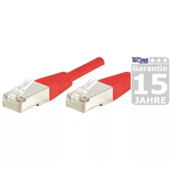 EXERTIS CONNECT Cable de parcheo S/FTP CAT.6A, 25 m, rojo 858311