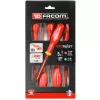 Facom ATD.J5TVEPB Protwist Juego de destornilladores para electricista aislados VDE de 5 piezas 1000V