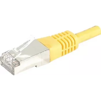 EXERTIS CONNECT 858336 Cable patch Cat.6A S/FTP, 7,5 m, amarillo, funda delgada