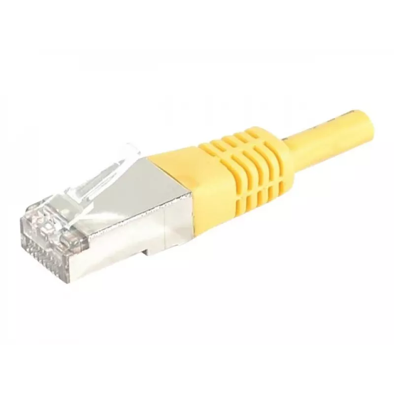 EXERTIS CONNECT 858336 Cable patch Cat.6A S/FTP, 7,5 m, amarillo, funda delgada