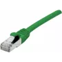 Exertis Connect 858436 Cable de red Cat6a S/FTP, 1 m, verde