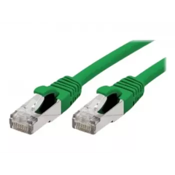 EXERTIS CONNECT Cable de red Cat 6A S/FTP, 3,0 m, verde, Slim Snagless Boot 858439