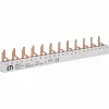 ETI 002921150 Barra colectora de pines aislada SKN0021/10 para ETIMAT 1N, KZS 1M, 1 polo, 10 módulos, 63 A