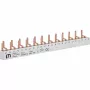 ETI 002921150 Barra colectora de pines aislada SKN0021/10 para ETIMAT 1N, KZS 1M, 1 polo, 10 módulos, 63 A