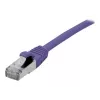 EXERTIS CONNECT Cable de red Cat 6A S/FTP, violeta, 5 m 858520