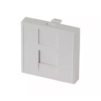 EXERTIS CONNECT Dexlan Módulo central 45 x 45 mm para 1 módulo Keystone, blanco señal RAL 9003 (911722)