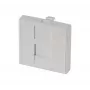 EXERTIS CONNECT Dexlan Módulo central 45 x 45 mm para 1 módulo Keystone, blanco señal RAL 9003 (911722)