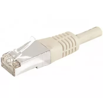 EXERTIS CONNECT 859500 Cable patch Cat.6a F/UTP, 0,15 m, gris, 10 Gbps, funda delgada