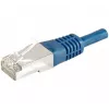 EXERTIS CONNECT cable de red Cat.6a F/UTP, 0,5 m, azul, 10 Gbps 859517