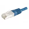 EXERTIS CONNECT cable de red Cat.6a F/UTP, 0,5 m, azul, 10 Gbps 859517