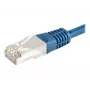 EXERTIS CONNECT cable de red Cat.6a F/UTP, 1m, azul, 10 Gbps 859518