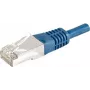 EXERTIS CONNECT 859522 Cable patch Cat.6a F/UTP, 5 m, azul, 10 Gbps, funda delgada