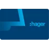 Hager RTH303X tarjeta transpondedor para videoportero ODT 2.0 Video Touch Display