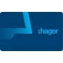 Hager RTH303X tarjeta transpondedor para videoportero ODT 2.0 Video Touch Display
