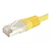 EXERTIS CONNECT cable de red Cat.6a F/UTP, amarillo, 0,5 m, 10 Gbps 859562