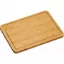 Kesper Tabla de cortar de bambú 33x23x1,6 cm