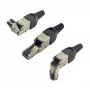 EXERTIS CONNECT Conector RJ45 montable en campo, Cat.6A, STP, ángulo ajustable (920822)