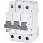 ETI 001901307 ETIMAT P10 Interruptor automático tripolar 6A curva B 415V 10kA