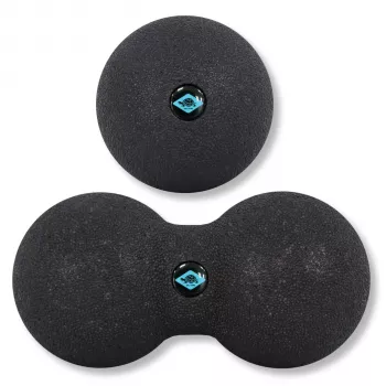 SCHILDKRÖT set de masaje Dual, 2 piezas: 1 pelota cacahuete (aprox. 80 x 160 mm), 1 pelota de masaje - 1 unidad (960134)