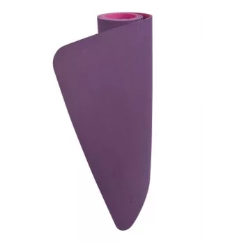 SCHILDKROT esterilla de yoga Bicolor, 4 mm, violeta/rosa, sin PVC, antideslizante, 1830 x 610 mm 960269