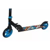 SCHILDKROT patinete junior Kick Scooter City Scooter Runabout, azul, plataforma y manillar de aluminio, ruedas de PU de 145 mm, altura ajustable en 3 posiciones, plegable 510303
