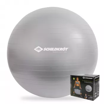 SCHILDKROT Balón de gimnasia 65 cm plata antiestallido 960156