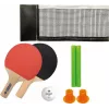 DONIC SCHILDKRÖT Set de mini tenis de mesa – 2 palas FSC (140 x 90 mm), pelota, red 788460