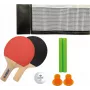 DONIC SCHILDKRÖT Set de mini tenis de mesa – 2 palas FSC (140 x 90 mm), pelota, red 788460