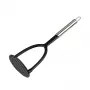 Kesper 104865 Pasapurés, acero inoxidable/plástico, plata/negro