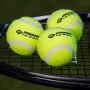 SCHILDKROT Pelotas de tenis, set de 3, amarillo, rebote adecuado para jugadores aficionados (970048)