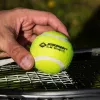 SCHILDKROT Pelotas de tenis, set de 3, amarillo, rebote adecuado para jugadores aficionados (970048)