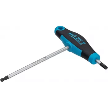 HAZET 829KKT-T25 Destornillador TORX con mango en T TX25, hoja de 100 mm
