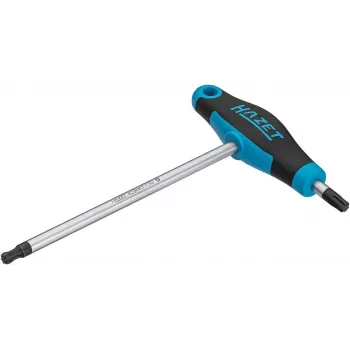 HAZET Destornillador de mango en T 829KKT-T30 | TORX TX30 | hoja de 100 mm