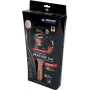 Donic Schildkröt 788450 Pala de tenis de mesa para principiantes y jugadores aficionados - goma negra, mango de madera, cóncava, madera de 5 capas, esponja de 1,0 mm, no homologada por la ITTF