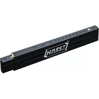 HAZET 2154-200 Metro plegable 2 m madera de haya métrico de doble cara