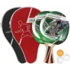 DONIC SCHILDKRÖT Set de tenis de mesa Top Team 1016,00cm (400) - 2 palas Top Team 400, 3 pelotas 788495