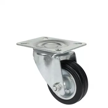 Wagner design yourself Rueda giratoria RO 6184 plateada 75 mm 50 kg 4618401