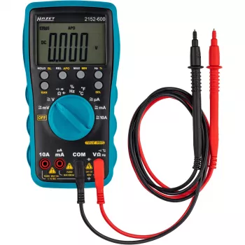 HAZET 2152-600 Multímetro digital de mano CAT III 600 V, 2000 cuentas