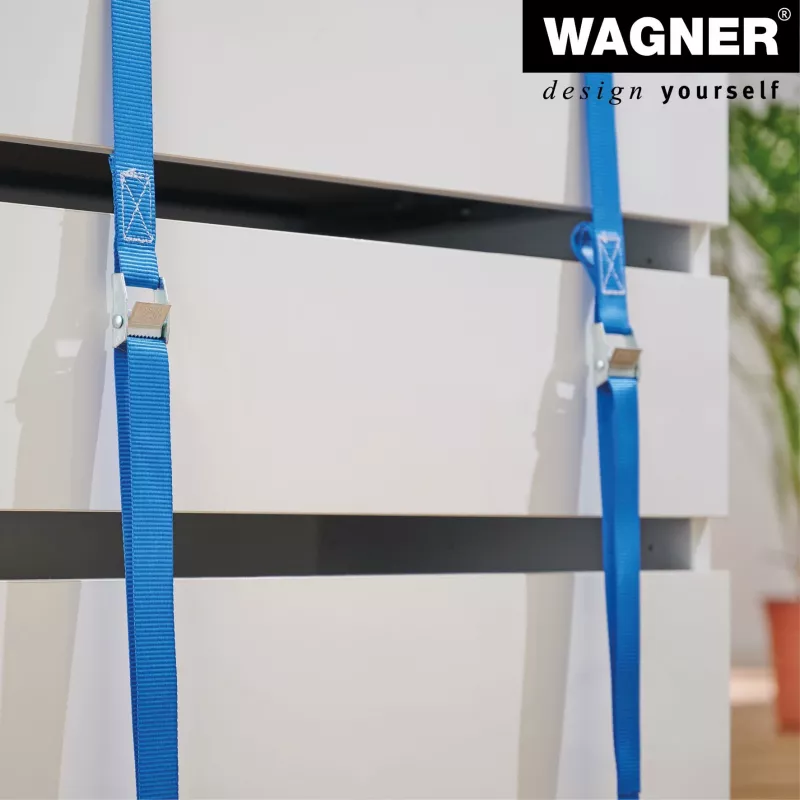 Wagner design yourself Correas de amarre MM 1016 azules 2,5 m 2 uds. 20101600