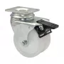 Wagner design yourself ECO RO 3277 Rueda giratoria doble 32 mm blanca/gris (3327701)