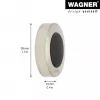 Wagner design yourself EH 5140 Tope de puerta de pared Screw or Glue, zamak y goma maciza (15514011)