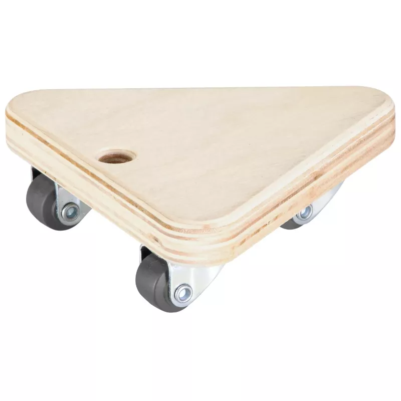 Wagner design yourself Rodillo de transporte MM 1313 Abedul 140 x 140 x 43 mm, 100 kg de carga, 4 ruedas giratorias 20131301