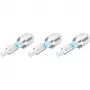 HAZET 2204N-2.5/3 Punta hexagonal 2,5 mm, accionamiento 1/4 pulgadas, 25 mm de longitud