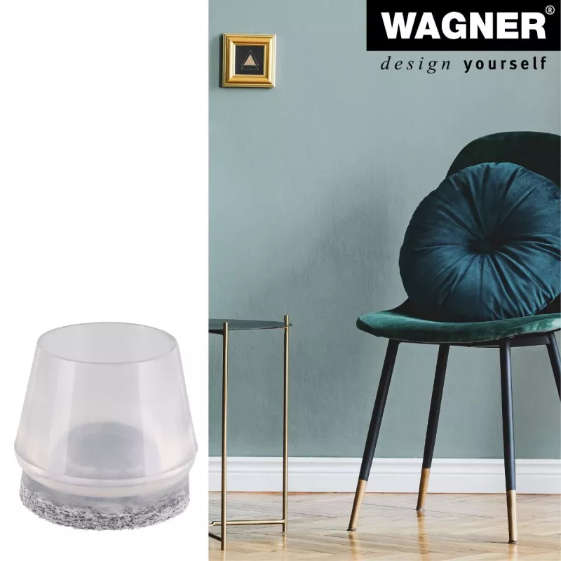 Wagner design yourself EH 0564 Tapones para patas de silla plástico Ø 2,2-2,8 cm 4 uds. (15056499)