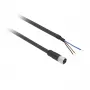 TMSS GERMANY Telemechanique Sensors Conector hembra M12 recto 5 polos 5m PVC cable de sensor XZCP0566L5