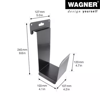 Wagner design yourself Soporte de pared WH 2089 Negro (15208901)