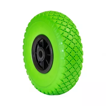 Wagner design yourself Rueda de carretilla de goma maciza RO 8262 Verde 260 mm 4826201