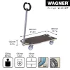 Wagner design yourself STAR CARRIER Carro de plataforma extensible MM 1187 Marrón 300 kg 20118701