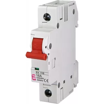 ETI SV 116 interruptor de carga modular 1 polo 16A 002423121