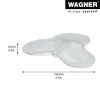 Wagner Design Yourself EH 6985 tope de puerta autoadhesivo transparente 15698501